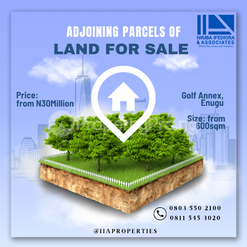 Land for sale Golf Annex, Enugu Enugu Enugu