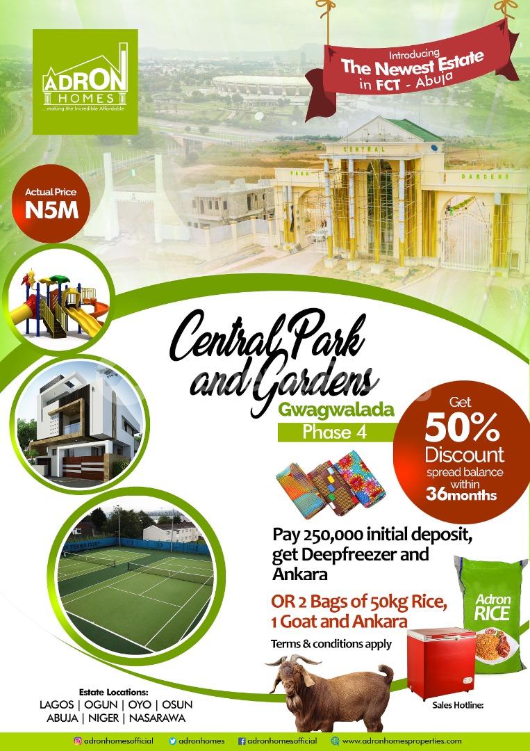 Land for sale Few Minutes Drive From Specialist Hospital, Gwagwalada Abuja
