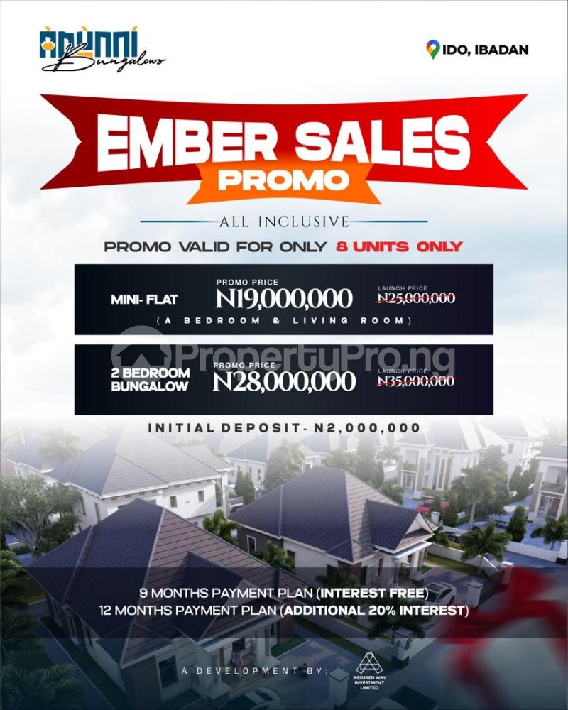2 bedroom House for sale Ido Market | Assured Way Limited| |badan Polytechnic Ido Oyo