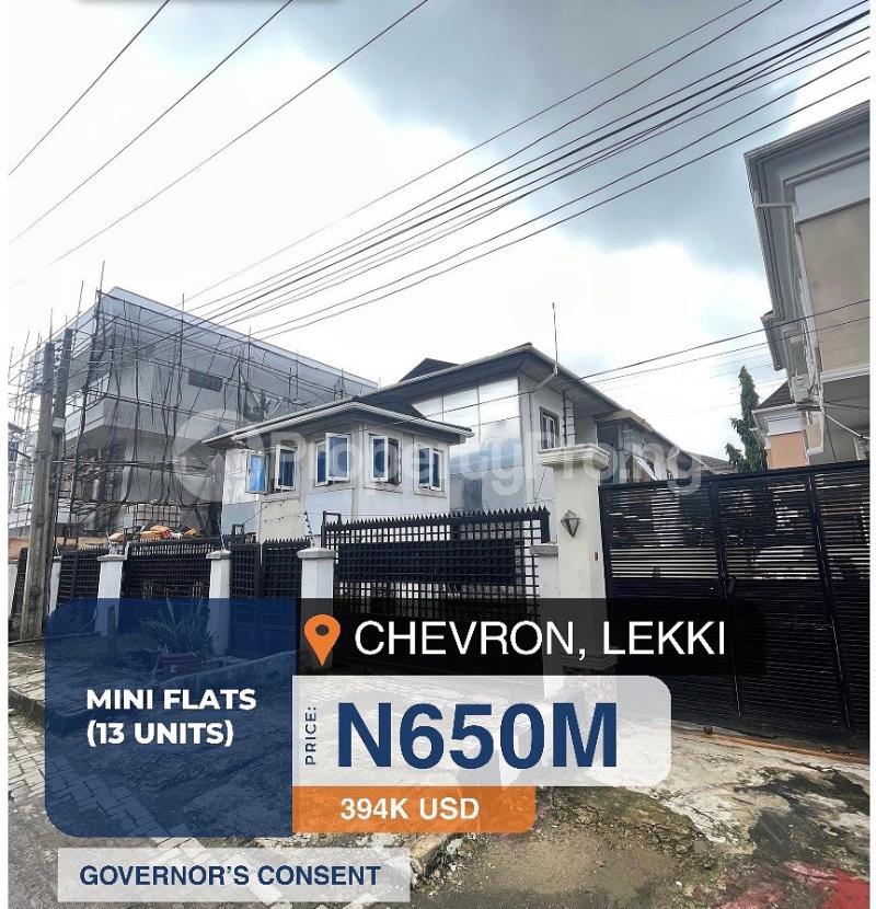 1 bedroom House for sale chevron Lekki Lagos