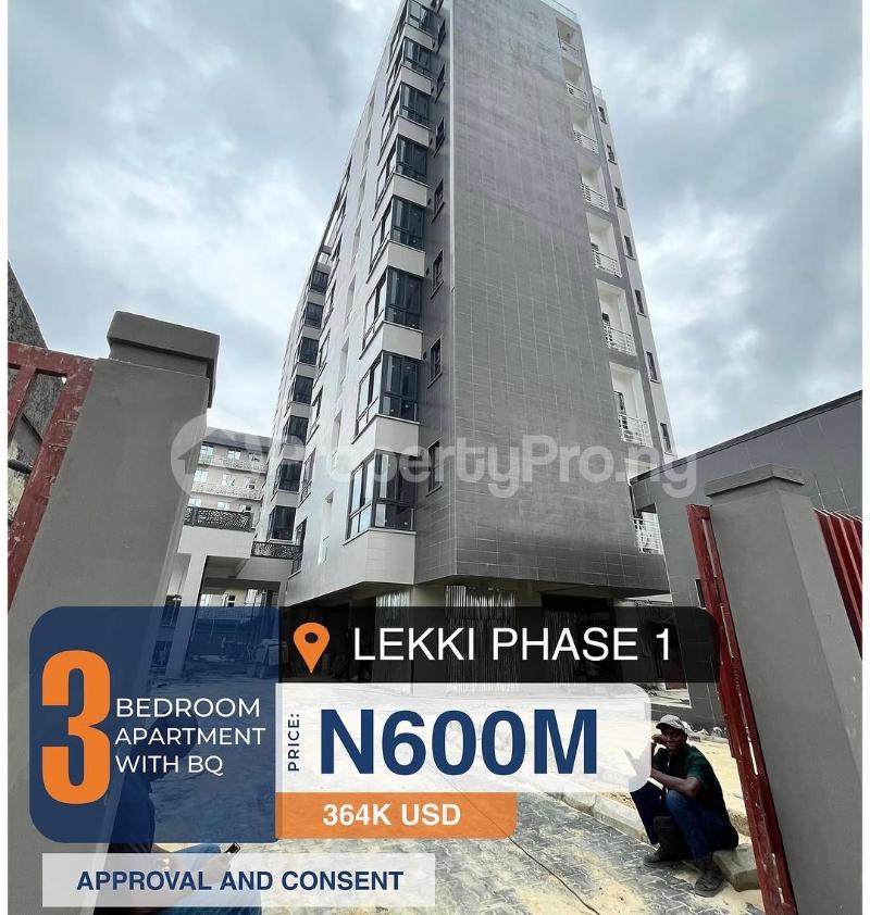 3 bedroom House for sale Lekki Phase 1 Lekki Lagos