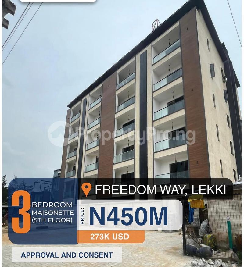 3 bedroom House for sale Freedom Way Lekki Lagos - 0