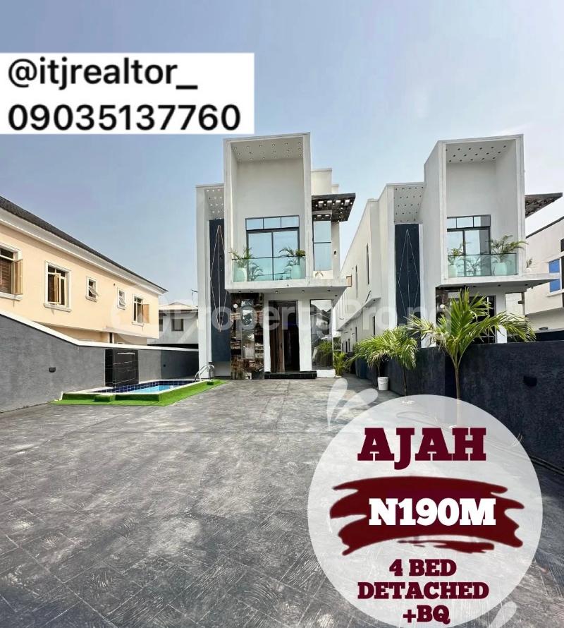 4 bedroom House for sale Ajah Lagos