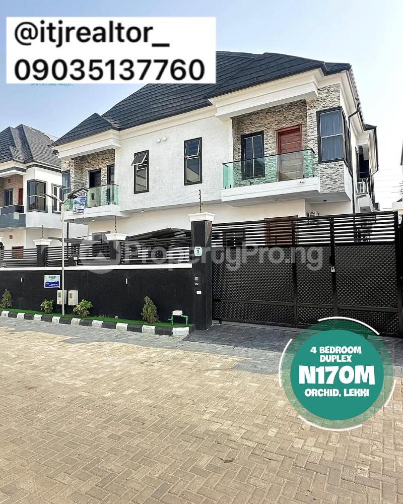 4 bedroom House for sale orchid Lekki Lagos