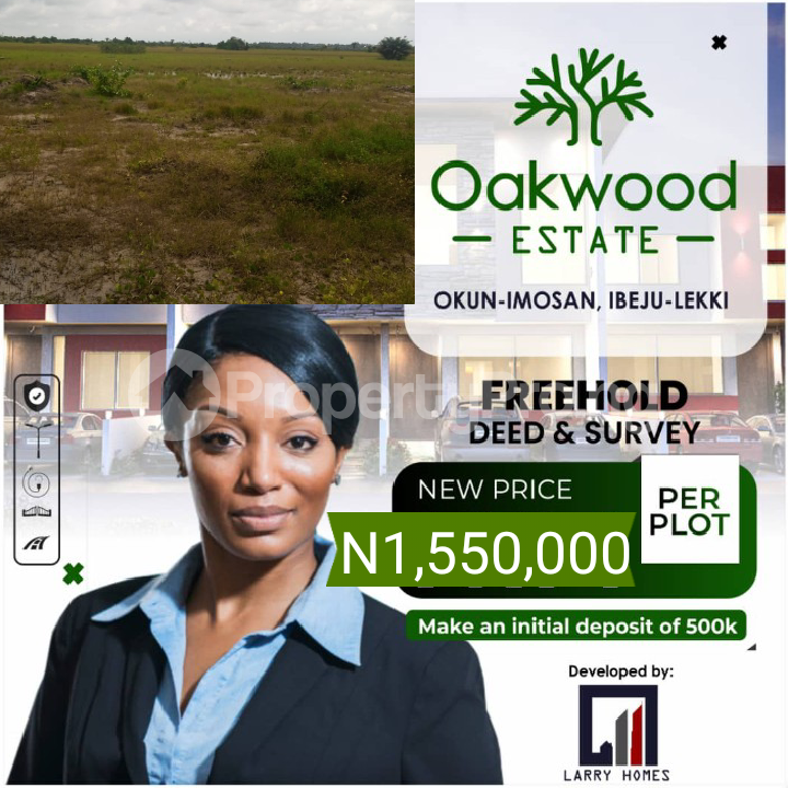 Land in LaCampaigne Tropicana IbejuLekki Lagos Land for sale in