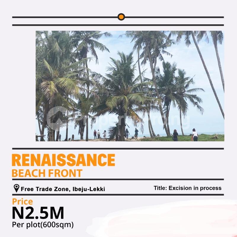 Land for sale Renaissance Beachfront Estate Lekki Free Trade Zone Free Trade Zone Ibeju-Lekki Lagos