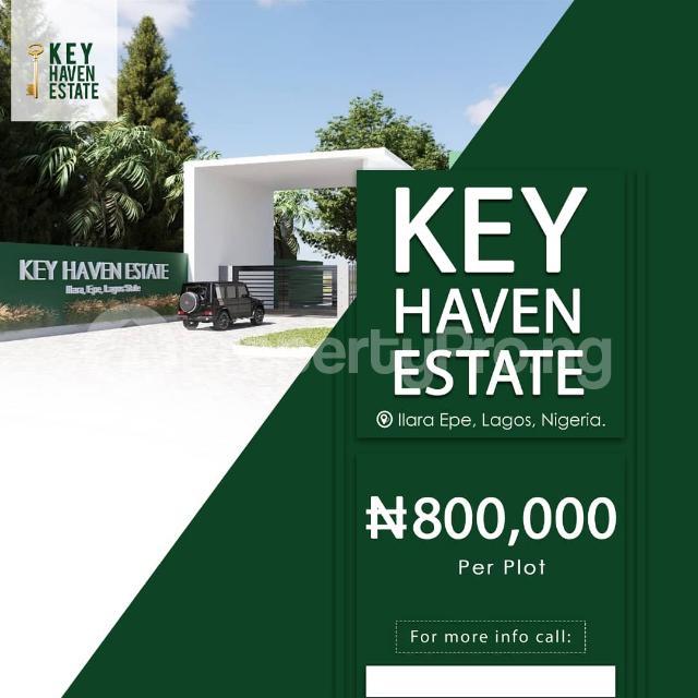 Land for sale Keyhaven Gardens, Ilara Town Igbonla Epe Road Epe Lagos