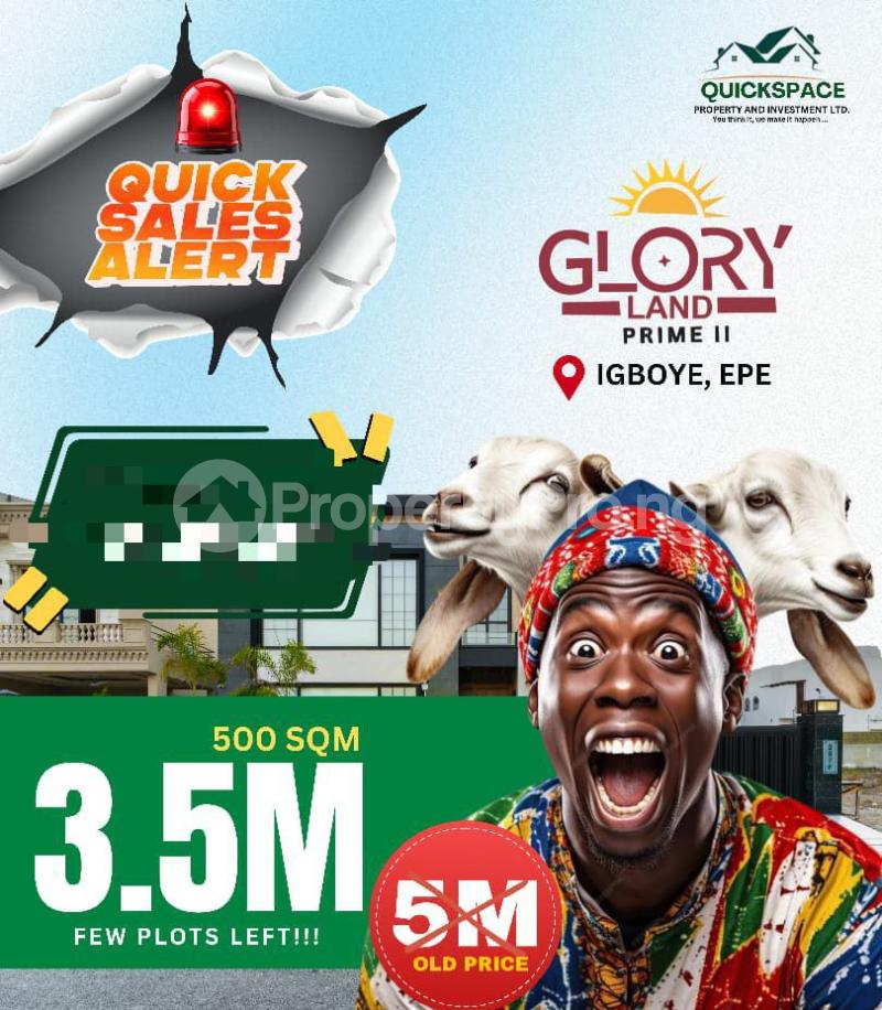 Land for sale Igboye Epe Lagos