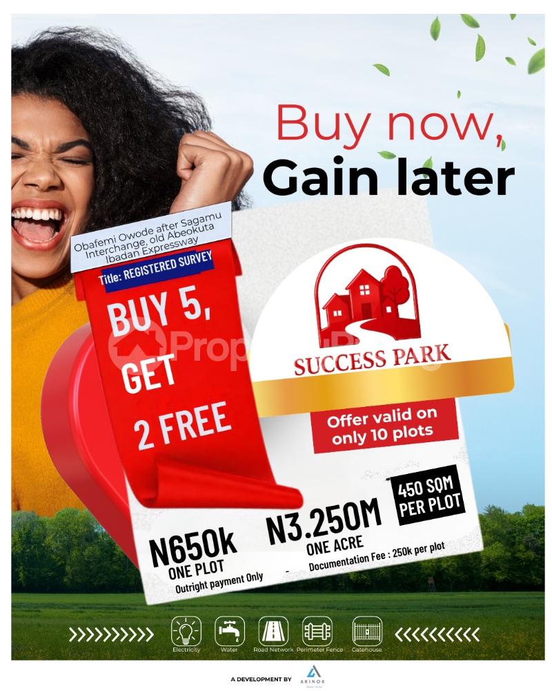 Land for sale Obafemi Owode Ogun