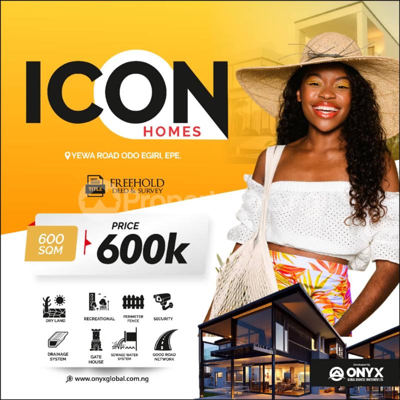 Land for sale Icon Homes Epe Lagos - 0