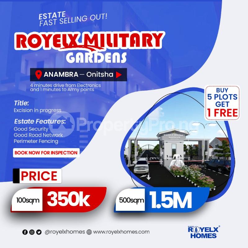 Land for sale Royelx Military Gardens Onitsha North Anambra