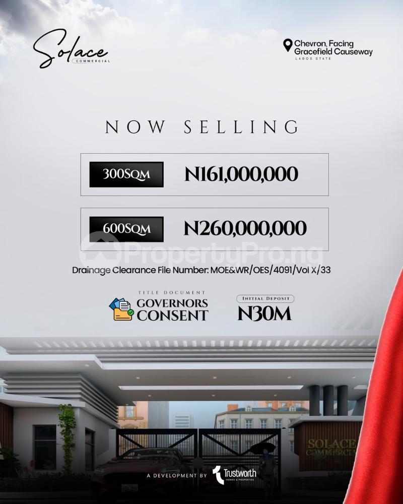 Land for sale Chevron Drive, Lekki Conservation Centre, Prince Ebeano Supermarket Chevron Lekki Lagos