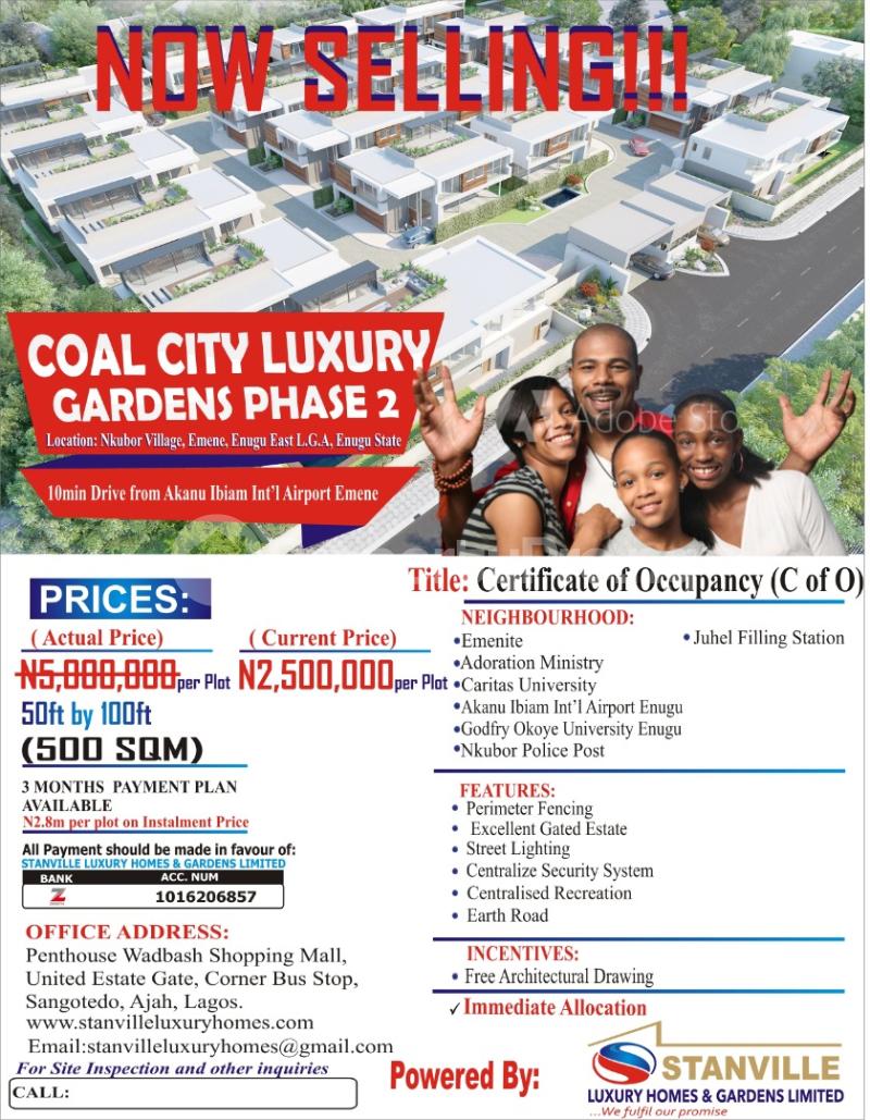 Land for sale Emene Enugu Enugu