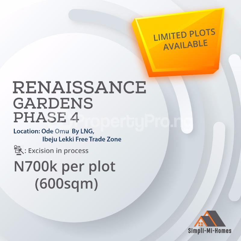 Land for sale Ode Omu By Lng, Ibeju Lekki Free Trade Zone Free Trade Zone Ibeju-Lekki Lagos - 0