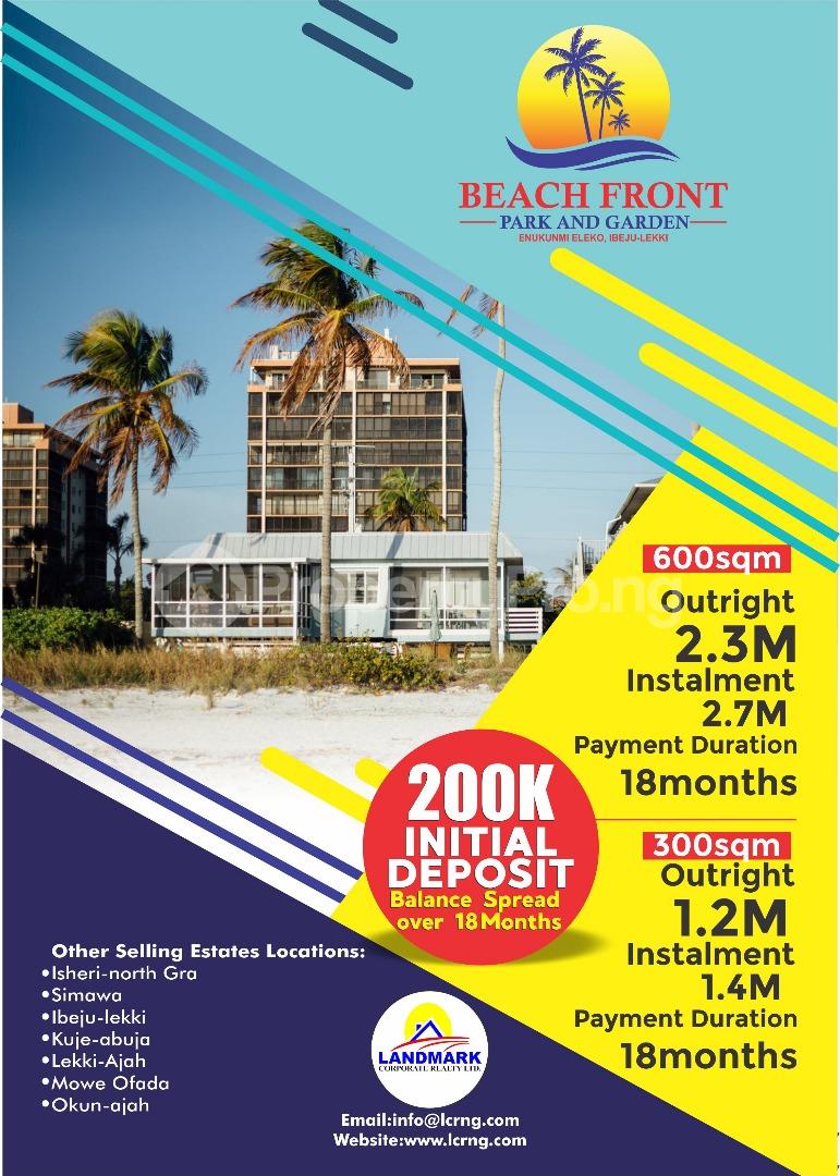 Land for sale Enukunmi,ibeju Lekki,lagos Eleko Ibeju-Lekki Lagos