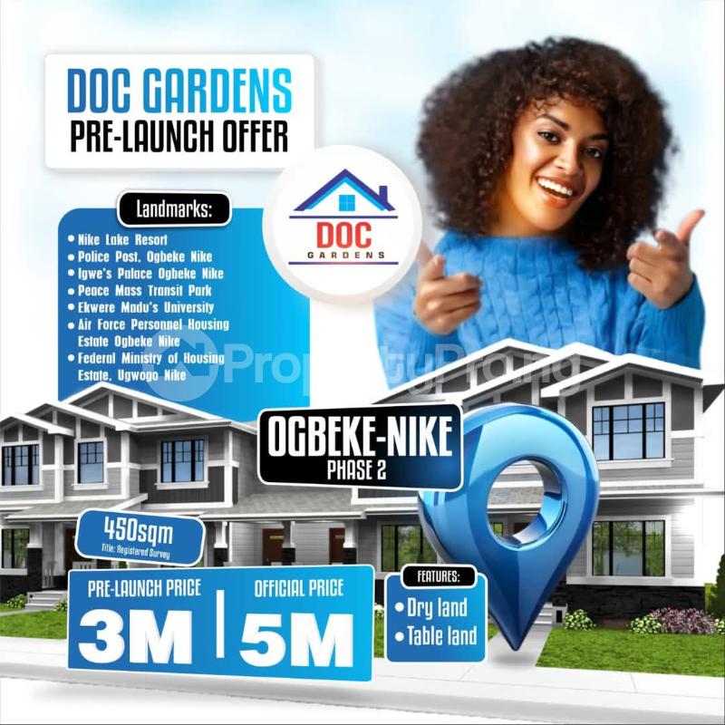 Land for sale Doc Garden Ogbeke Nike, Enugu East Enugu Enugu - 1
