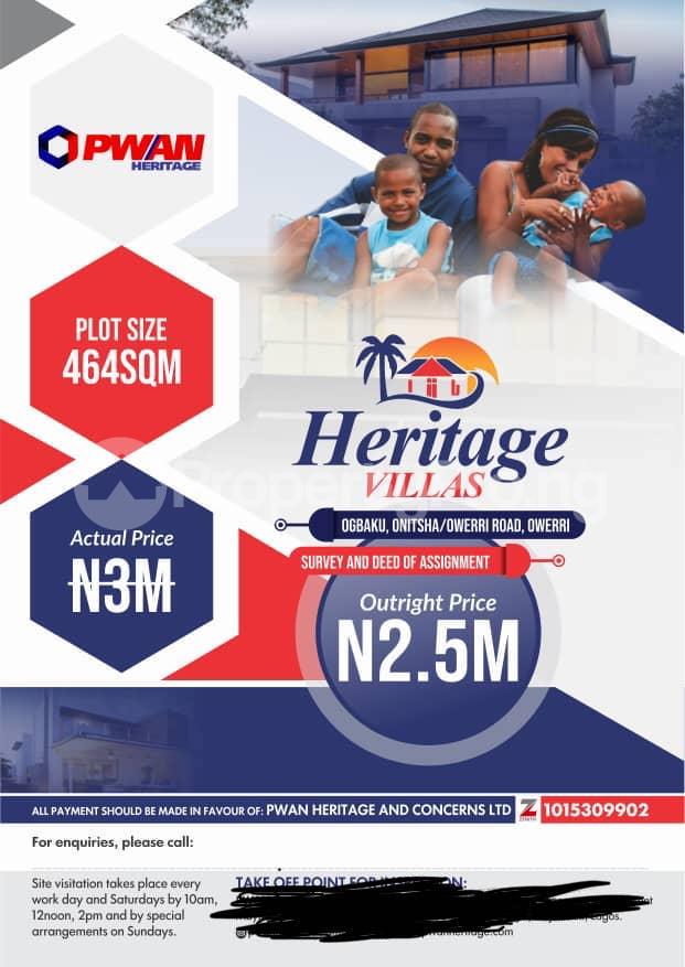 Land for sale Ogbaku Onitsha Owerri Rd Onitsha North Anambra