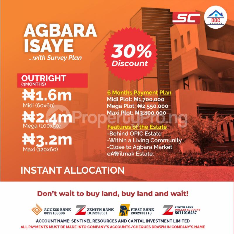 Land for sale Agbara Isaye Badagry Lagos