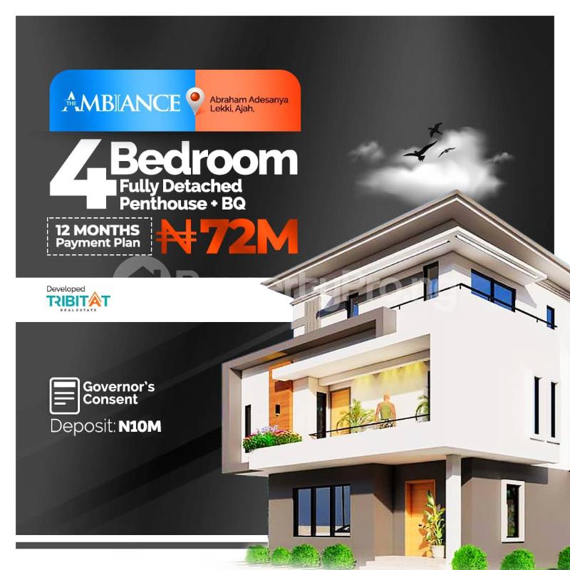 2 bedroom Flat / Apartment for sale The Ambiance By Tribitat, By Atlantic Layout Estate Ajiwe Ajah Lagos