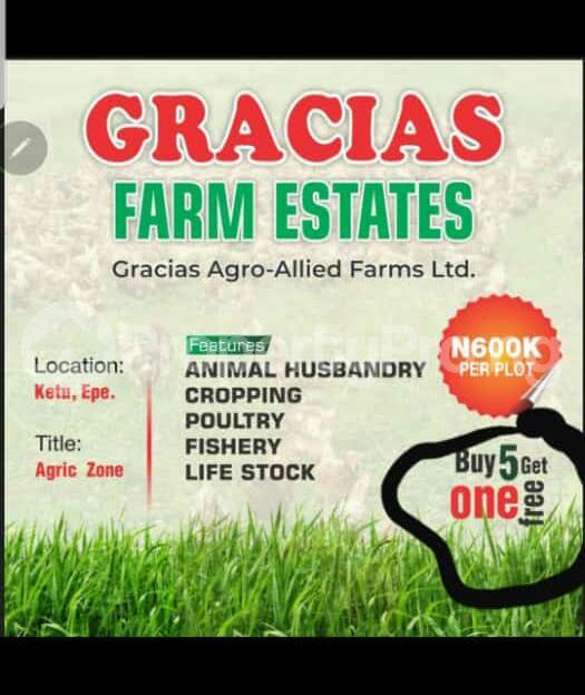 Commercial Property for sale Ketu Epe Road Epe Lagos