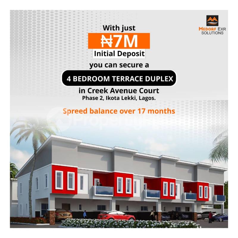4 bedroom House for sale Chevron chevron Lekki Lagos