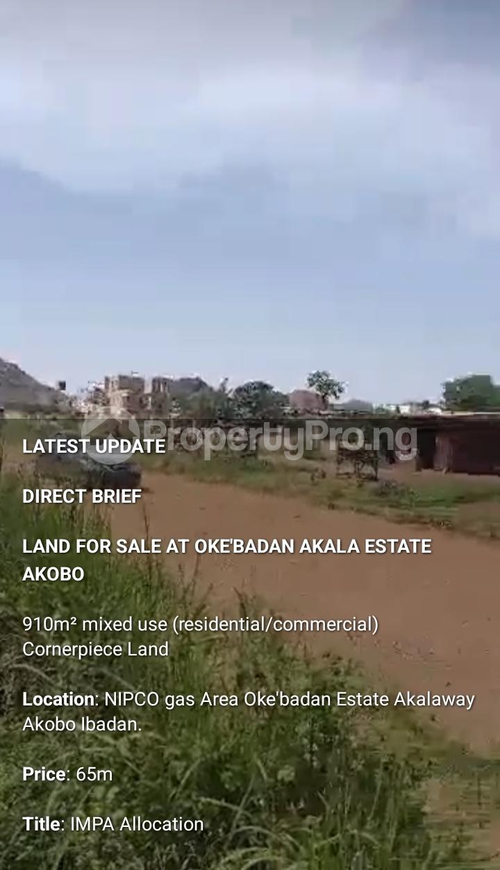 Land for sale Akala Way Oke'badan Akala Express Ibadan Oyo - 0