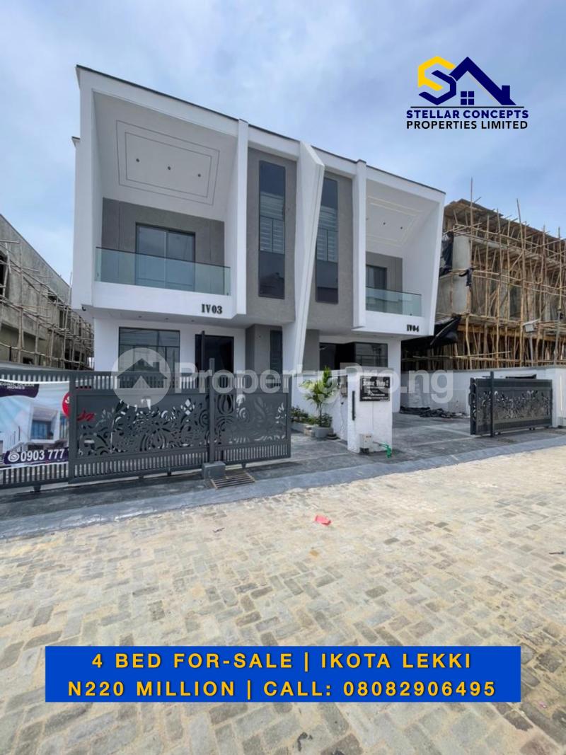 4 bedroom House for sale Lekki County Ikota Lekki Lagos