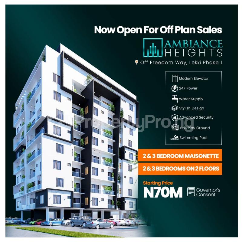 2 bedroom House for sale Ambiance Heights, Off Freedom Way Lekki Phase 1 Lekki Lagos