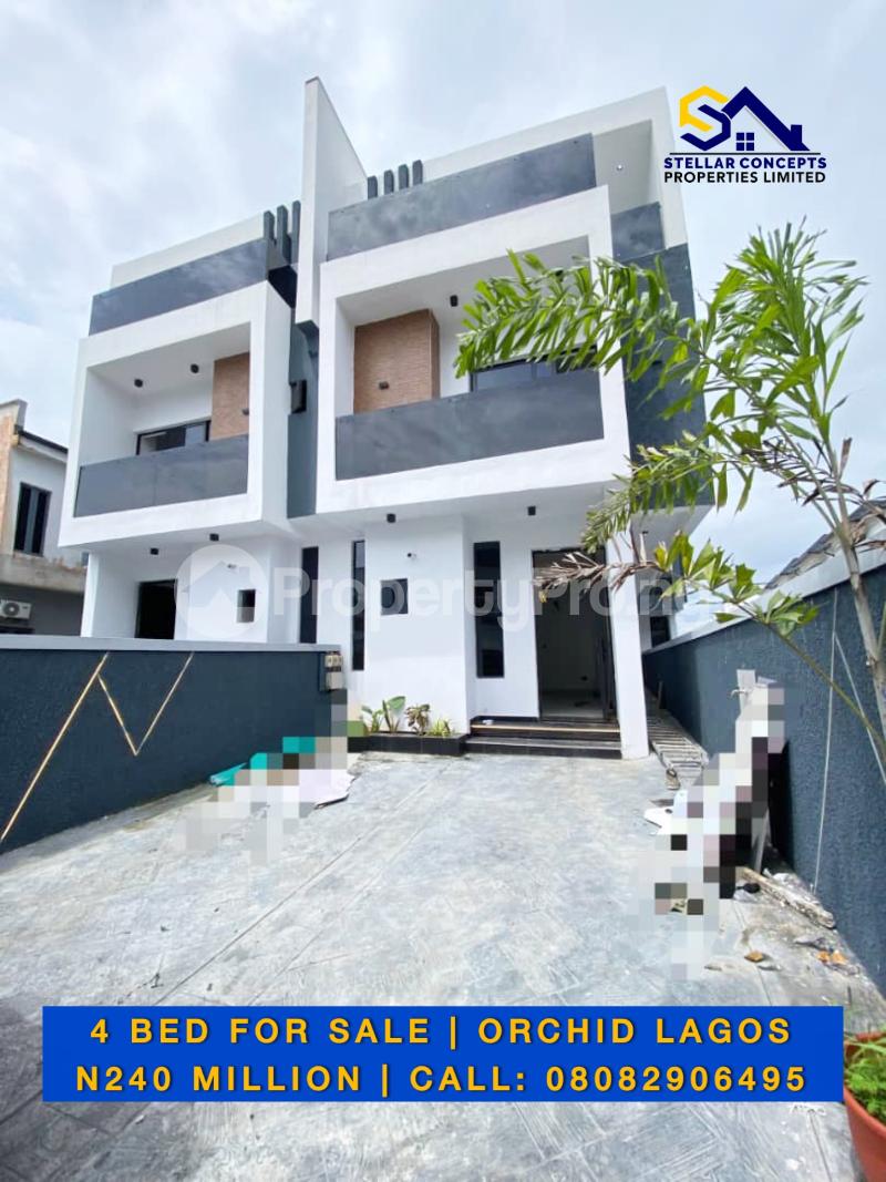 4 bedroom House for sale Orchid Lagos Orchid Lekki Lagos
