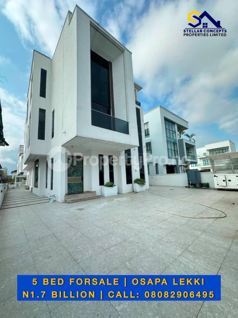 5 bedroom House for sale Osapa Lagos Osapa london Lekki Lagos