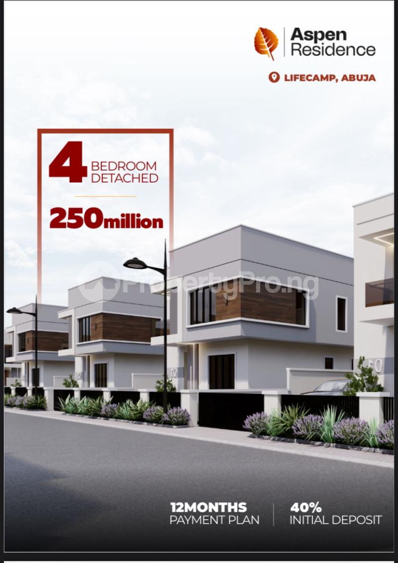 4 bedroom House for sale Life Camp Abuja - 2