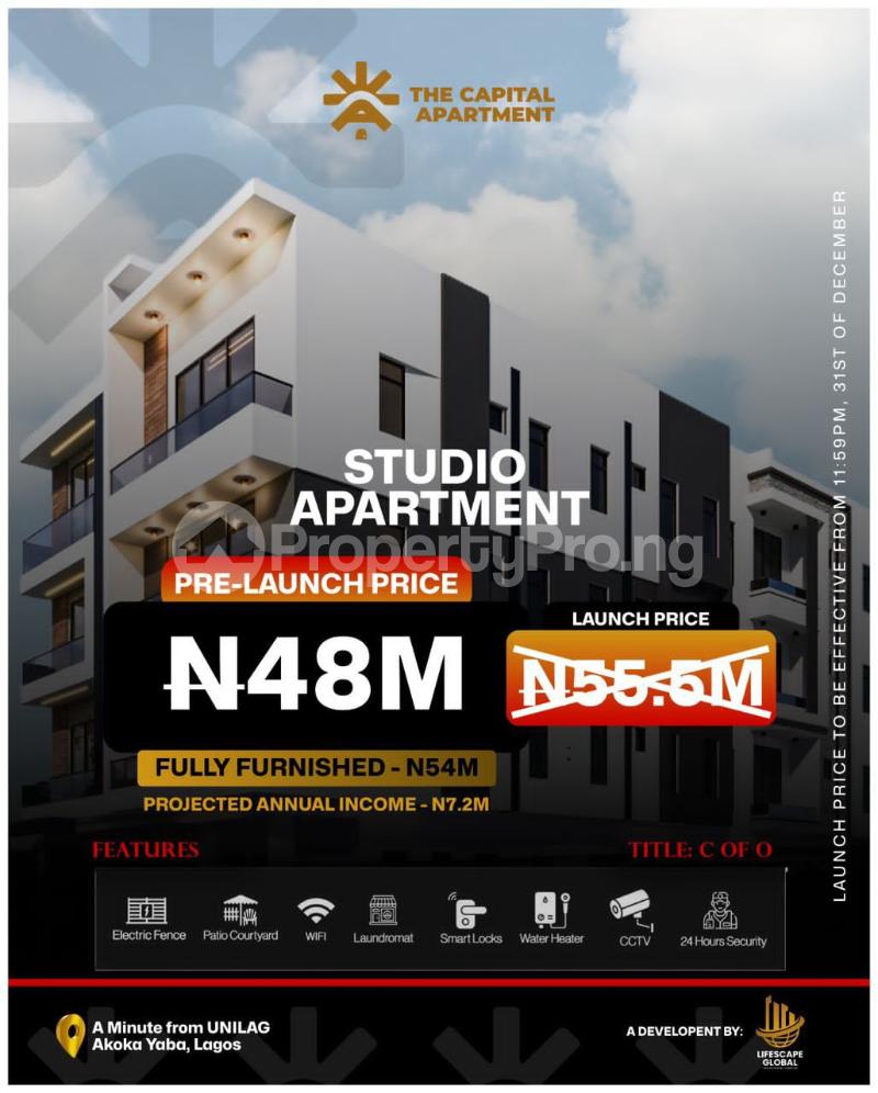 1 bedroom Flat / Apartment for sale Yaba Lagos