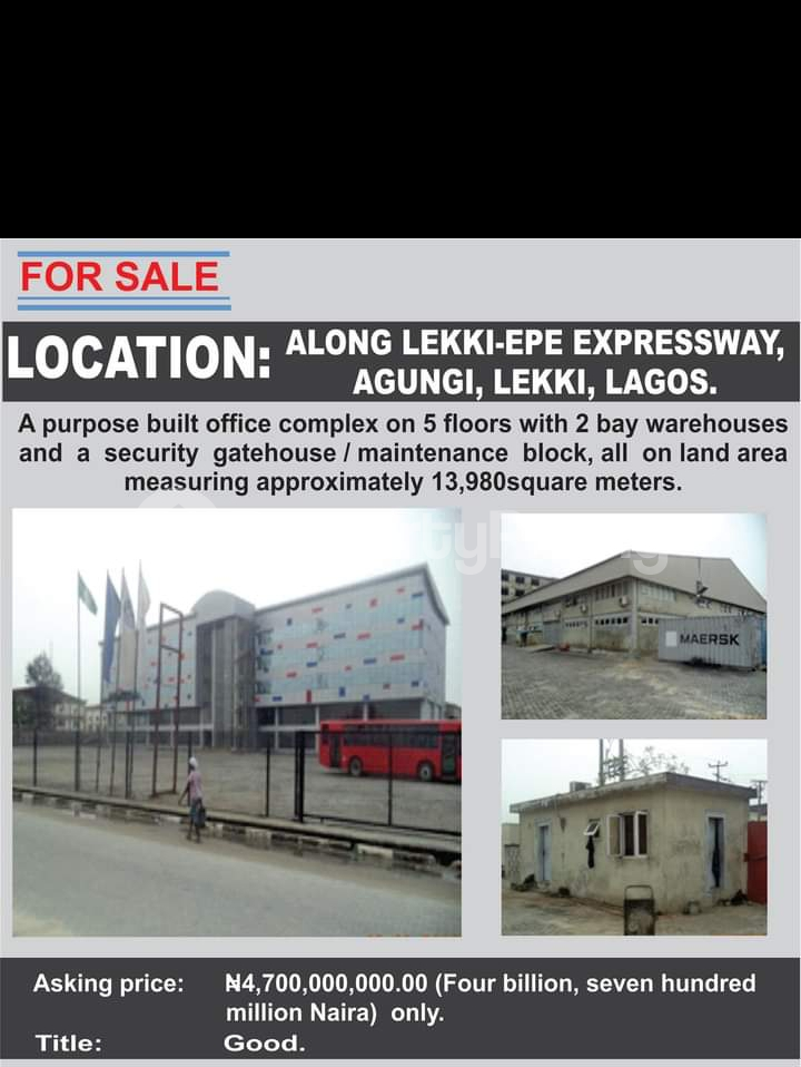 Commercial Property for sale Z Agungi Lekki Lagos - 1