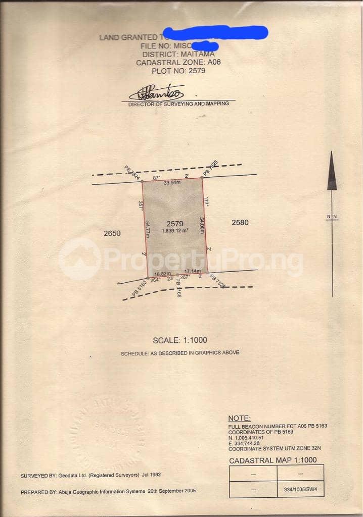 6 bedroom House for sale Maitama Abuja