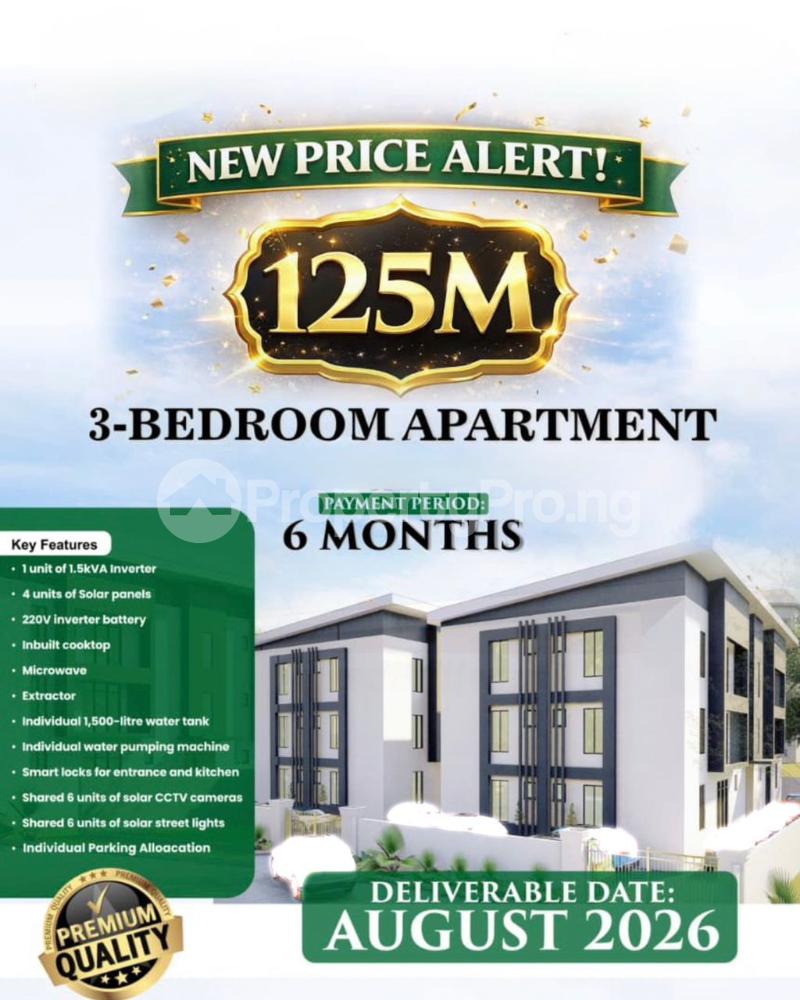 3 bedroom Flat / Apartment for sale Ogba Lagos
