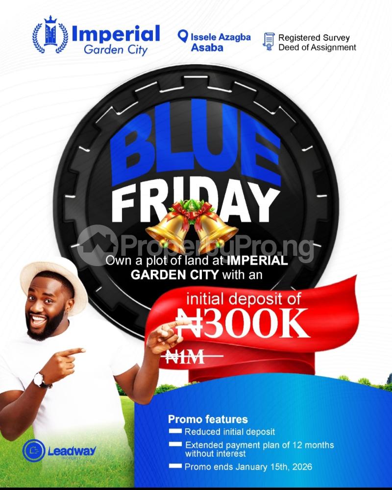 Land for sale Issele Azagba Asaba Delta