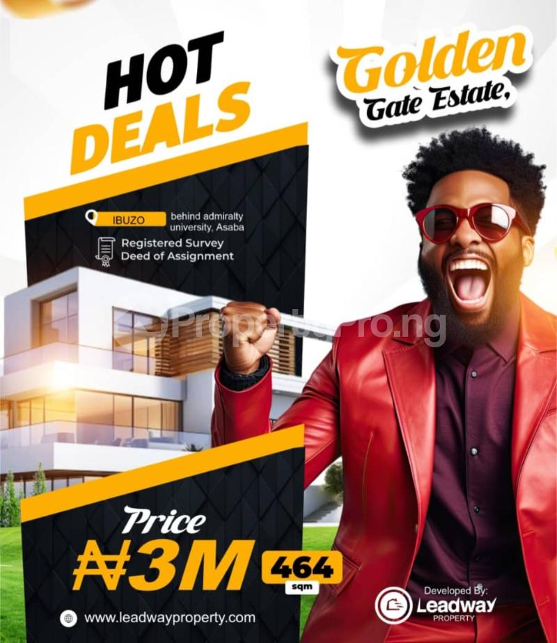 Land for sale Admiralty University Asaba Delta