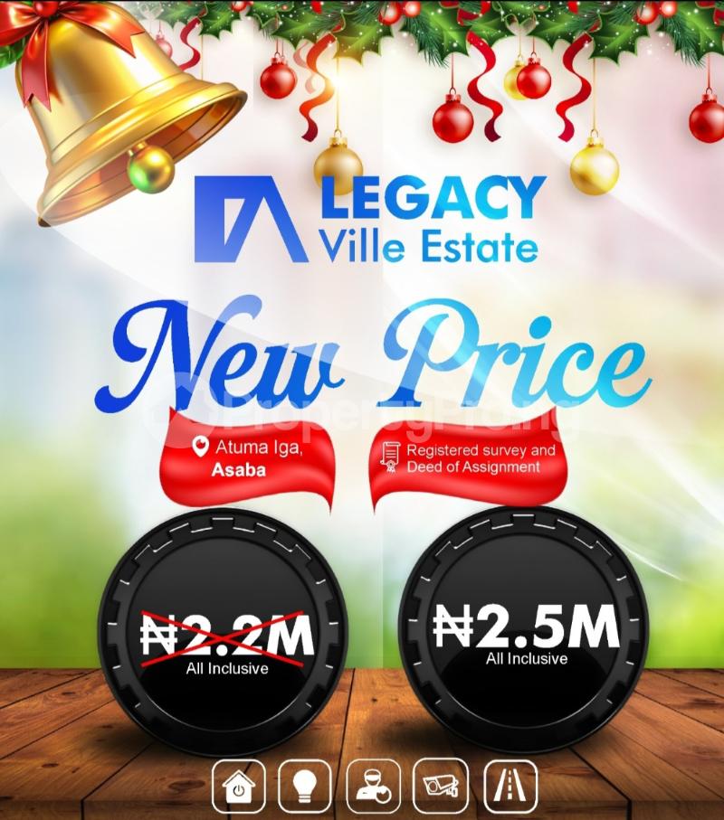 Land for sale Atuma Iga Close To Airport Asaba Delta