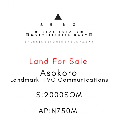 Land for sale Asokoro Abuja