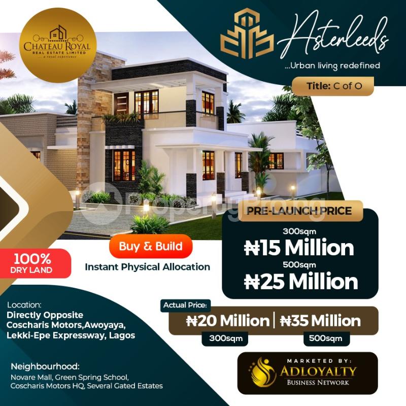 Land for sale Awoyaya Ajah Lagos - 0