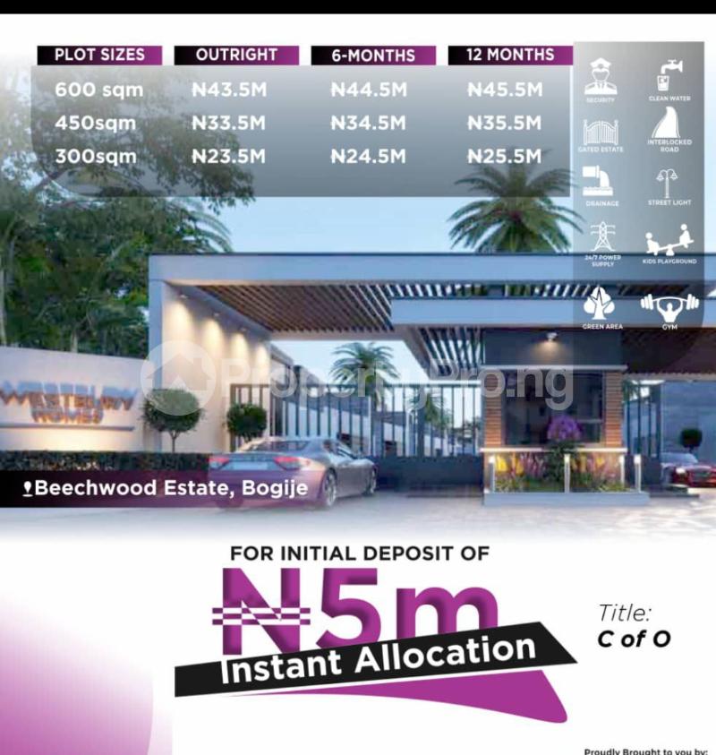 Land for sale Westbury Home Lakowe Ajah Lagos