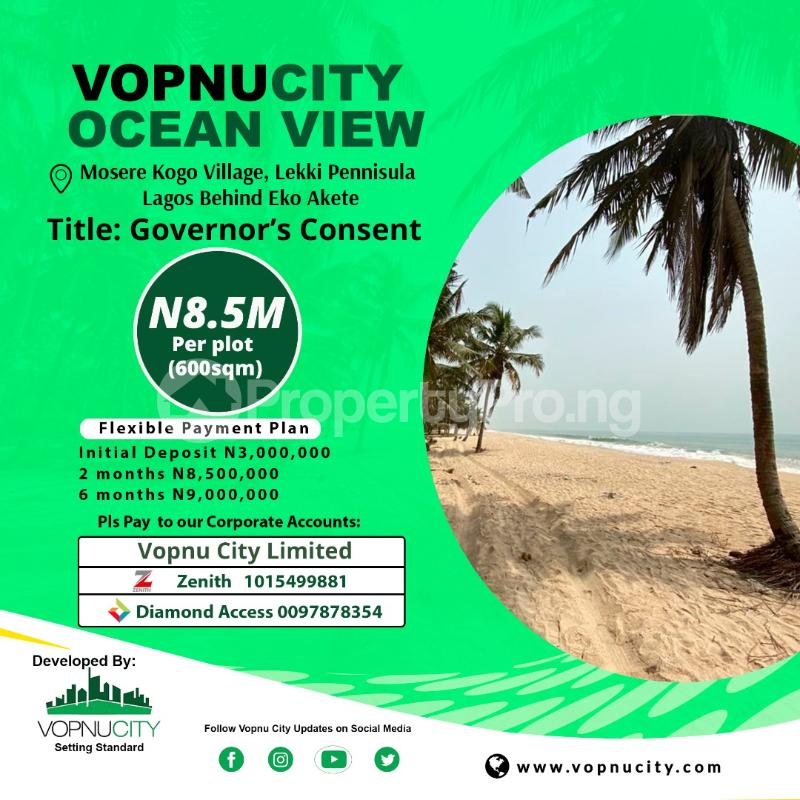 Land for sale Lekki Lagos