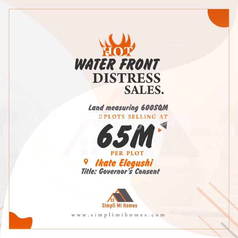 Land for sale Water Front Distress Sales In Elegushi Ikate Lekki Lagos