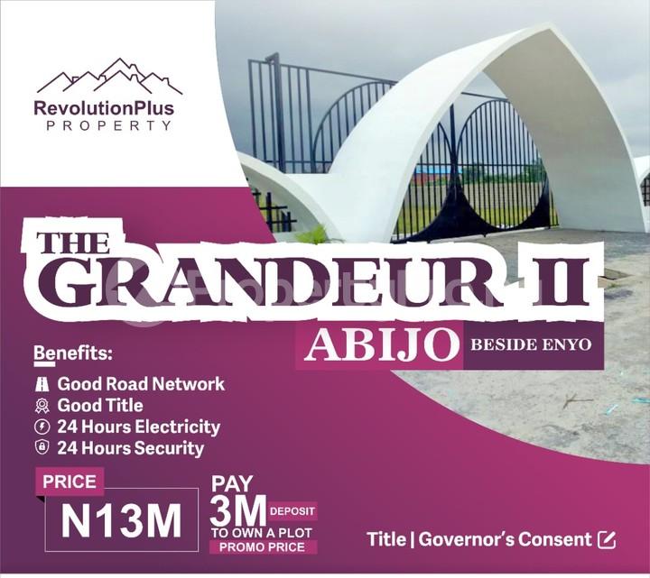 Land for sale Enyo Filling Station Abijo Ajah Lagos