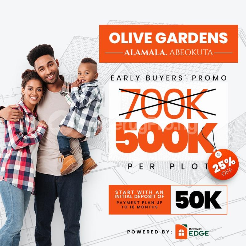 Land for sale Kobape Adigbe Abeokuta Ogun