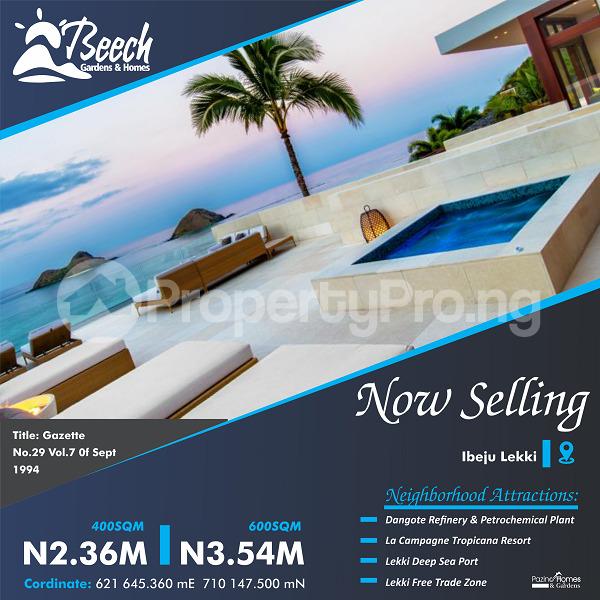 Land for sale Beech Gardens And Home Ibeju Lekki Free Trade Zone Ibeju-Lekki Lagos