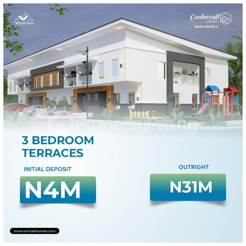 House for sale Inside Abijo Gra, 4 Minutes Drive From Novare Mall (shoprite Sangotedo). Lekki Lagos