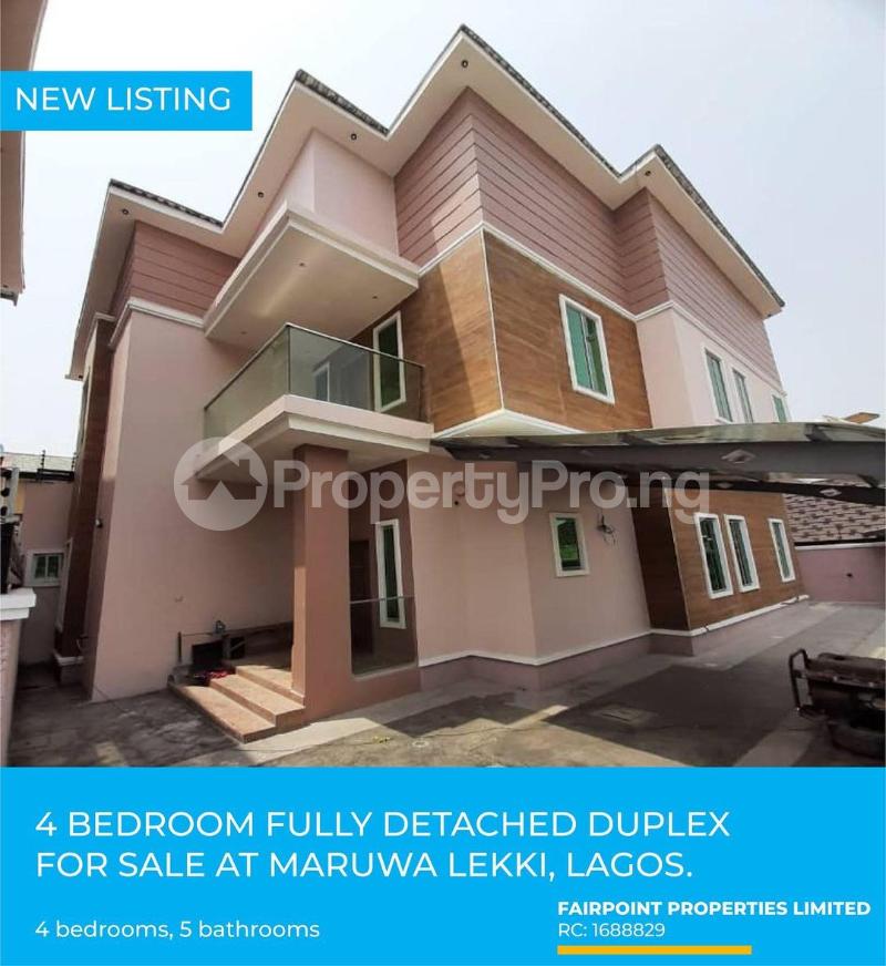 4 bedroom House for sale Lekki Lagos