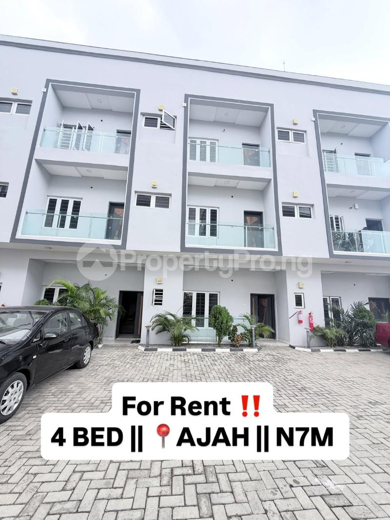 4 bedroom House for rent The Property Located Within An Estate Off Lekki-Epe Expressway Ajah Lagos