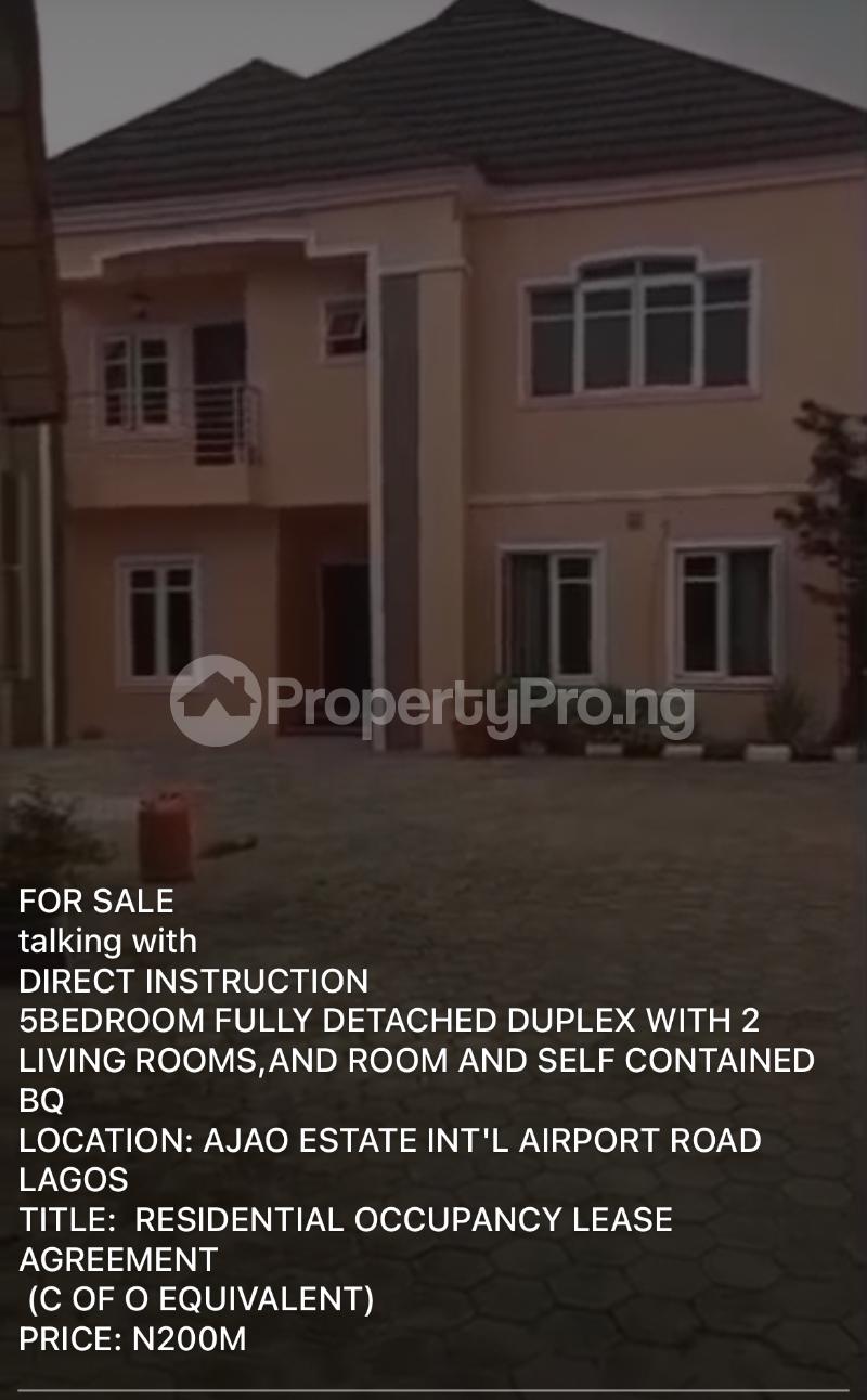 5 bedroom House for sale Ajao Estate Isolo Lagos
